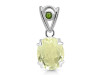 Libyan Desert Glass & Moldavite Pendant LDG-RDP-749-MLD-LOOP.