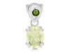 Libyan Desert Glass & Moldavite Pendant LDG-RDP-762-MLD-LOOP.