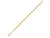 Lemon Quartz Bracelet LEM-RDB-113-CUT.