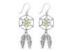 Lemon Quartz Earring LEM-RDE-270.