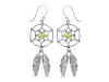 Lemon Quartz Earring LEM-RDE-270.