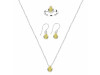  Lemon Quartz Jewelry Set LEM-RDN-410-RDE-995-RDR-4028.