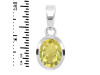 Lemon Quartz Pendant LEM-RDP-380.