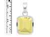 Lemon Quartz Pendant LEM-RDP-462.
