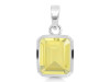 Lemon Quartz Pendant LEM-RDP-462.