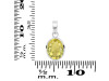 Lemon Quartz Pendant LEM-RDP-466.