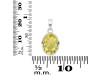 Lemon Quartz Pendant LEM-RDP-471.