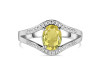 Lemon Quartz Ring LEM-RDR-9.