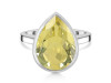 Lemon Quartz Ring LEM-RDR-2855.