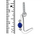 Lapis & White Topaz Alphabet L Pendant LLP-RDA-38.