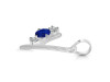 Lapis & White Topaz Alphabet Y Pendant LLP-RDA-77.