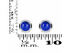 Lapis Stud Earring LLP-RDE-1072.