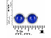 Lapis Stud Earring LLP-RDE-1073.