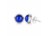 Lapis Stud Earring LLP-RDE-1073.