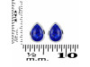Lapis Stud Earring LLP-RDE-1110.
