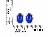 Lapis Stud Earring LLP-RDE-1113.