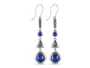 Lapis & Blue Topaz Earring LLP-RDE-117.