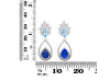 Lapis & Blue Topaz Earring LLP-RDE-57.