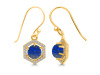 Lapis Jewelry Set LLP-RDB-83-RDN-69-RDE-701.