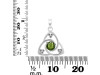 Moldavite Triangle Pendant MLD-RDEP-878.