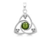 Moldavite Triangle Pendant MLD-RDEP-878.