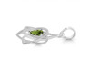 Moldavite Triquetra Heart Knot Pendant MLD-RDEP-880.
