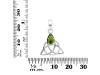 Moldavite Triquetra Pendant MLD-RDEP-892.
