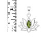 Moldavite Lotus Pendant MLD-RDN-166.