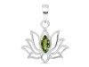Moldavite Lotus Pendant MLD-RDN-166.