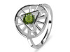 Moldavite Illuminati Ring MLD-RDR-2158.