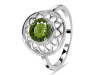 Moldavite Flower Ring MLD-RDR-2162.