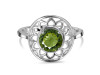 Moldavite Flower Ring MLD-RDR-2162.