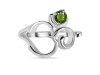 Moldavite OM Ring MLD-RDR-2165.