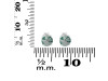 Moss Agate Stud Earring MOA-RDE-1435