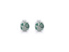 Moss Agate Stud Earring MOA-RDE-1435