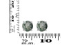 Moss Agate Stud Earring MOA-RDE-1436