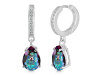 Mystic Topaz & White Topaz Hoop Earring MST-RDE-1223.