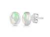 Opal Stud Earring OPL-RDE-1256.