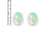Opal Stud Earring OPL-RDE-1377.