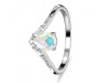 Opal & White Topaz Ring OPL-RDR-2283.