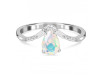 Opal & White Topaz Ring OPL-RDR-2283.
