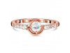 Opal & White Topaz Ring OPL-RDR-2292.