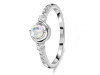 Opal & White Topaz Ring OPL-RDR-2292.