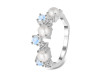 Pearl & Moonstone & White Topaz Ring PAL-RDR-4006.