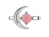 Pink Opal & Moonstone Ring PKO-RDR-190.
