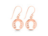 Horse Shoe Plain Silver Jewelry Set PS-RDR-312 / RDE-533 / RDN-1 / RDB-1.
