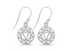 Solar Plexus Chakra Plain Silver Jewelry Set PS-RDR-317 / RDE-538 / RDN-6 / RDB-6.