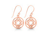 Base Chakra Plain Silver Jewelry Set PS-RDR-321 / RDE-542 / RDN-10 / RDB-10.