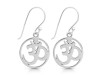 Om Plain Silver Jewelry Set PS-RDR-323 / RDE-544 / RDN-12 / RDB-12.