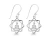 Human Body Chakra Plain Silver Jewelry Set PS-RDR-325 / RDE-546 / RDN-14 / RDB-14.